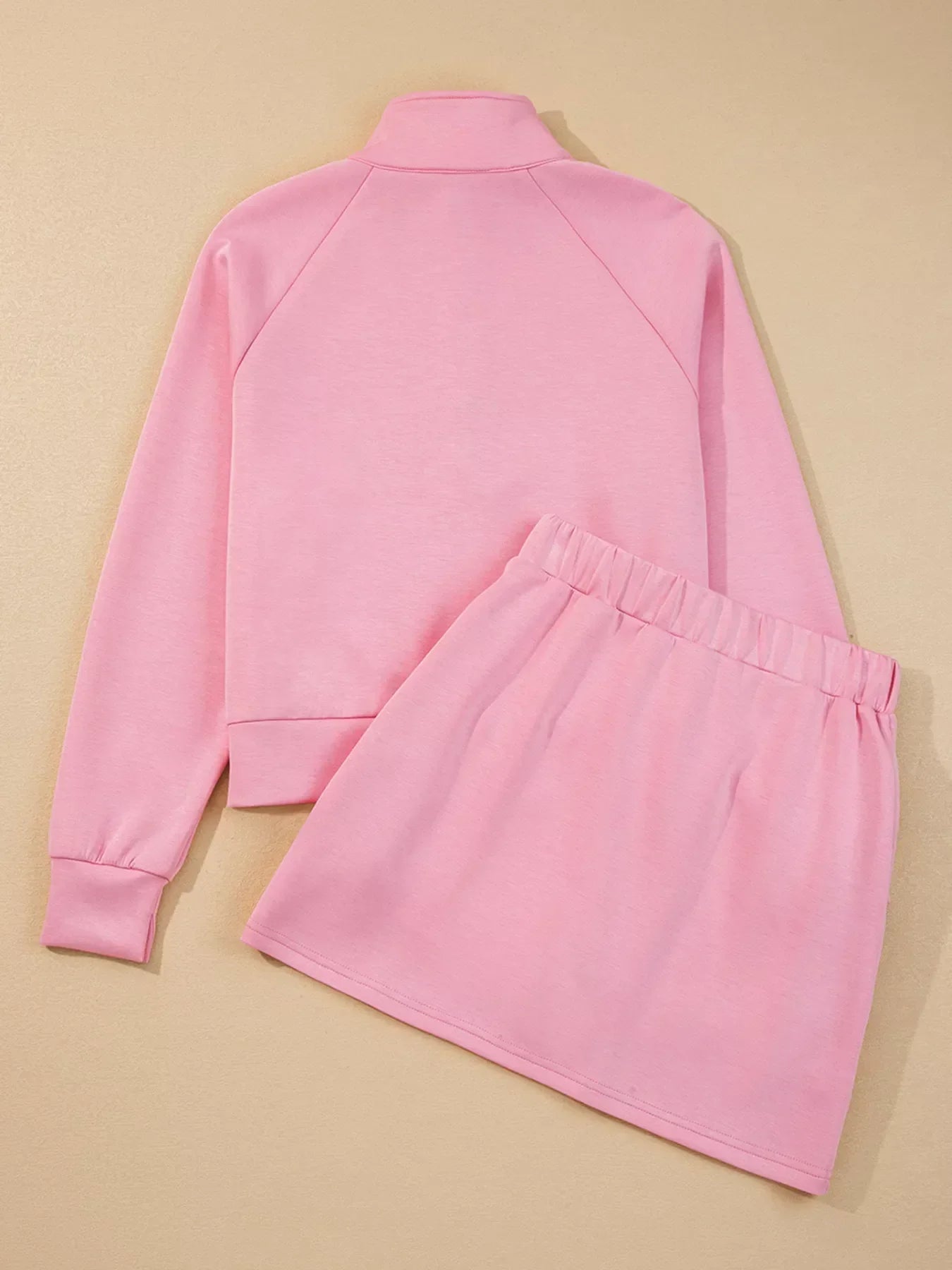Mini Skirt 2pcs Outfit