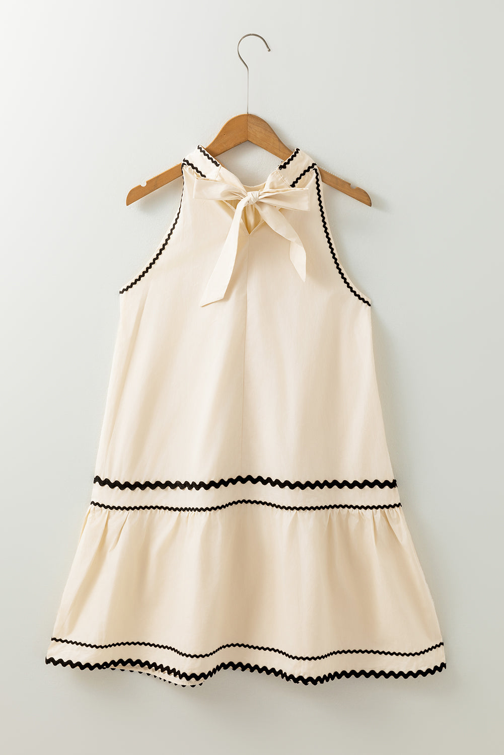 Stripe Sleeveless Mini Dress