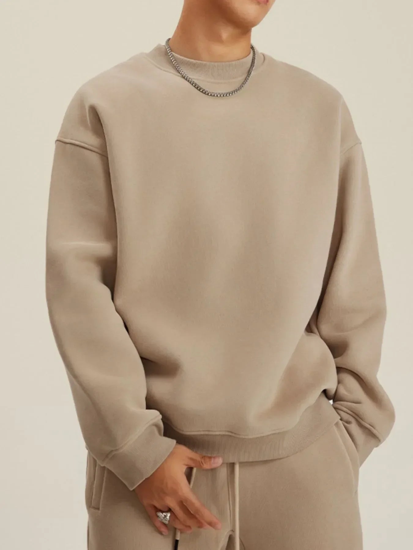 Men's Crew Neck Long Sleeve Sweatshirt