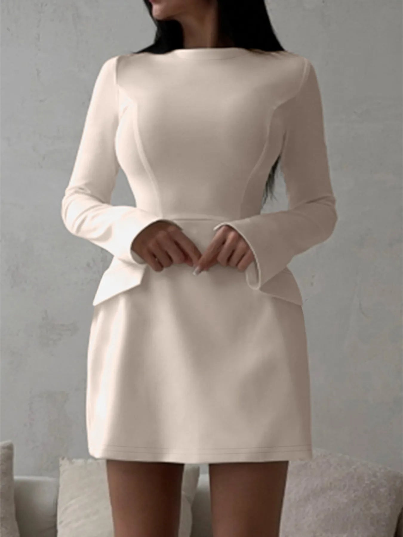 Bodycon Mini Dress with Pockets