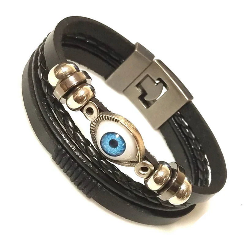 Black Believe Bracelets for Men
