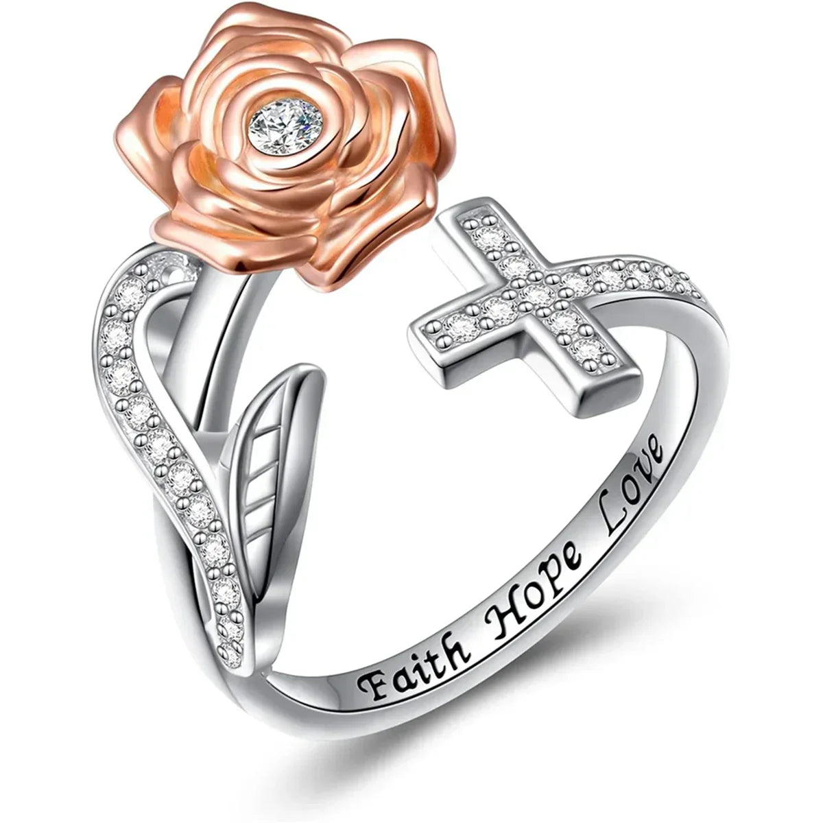 Exquisite Faith Ring