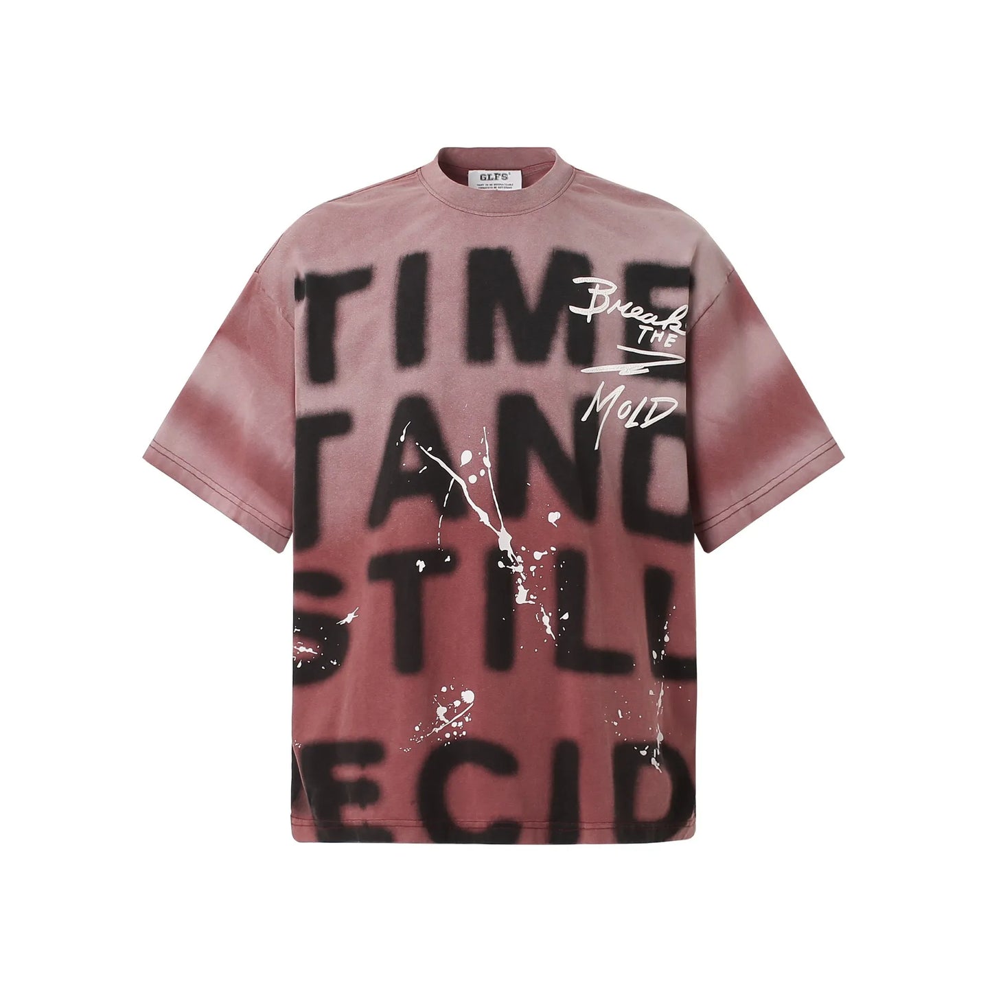 Men's Graffiti Style Oversized T-Shirt