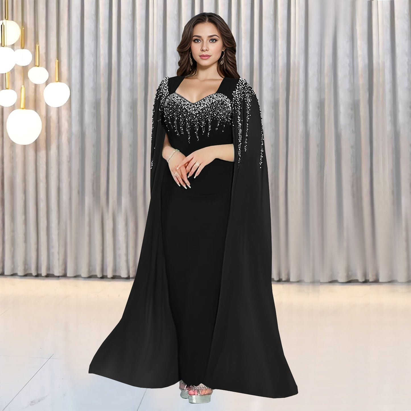 Temperament Hot Diamond Evening Dress