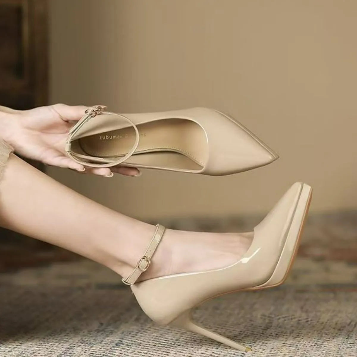 Point Toe Stiletto Pumps