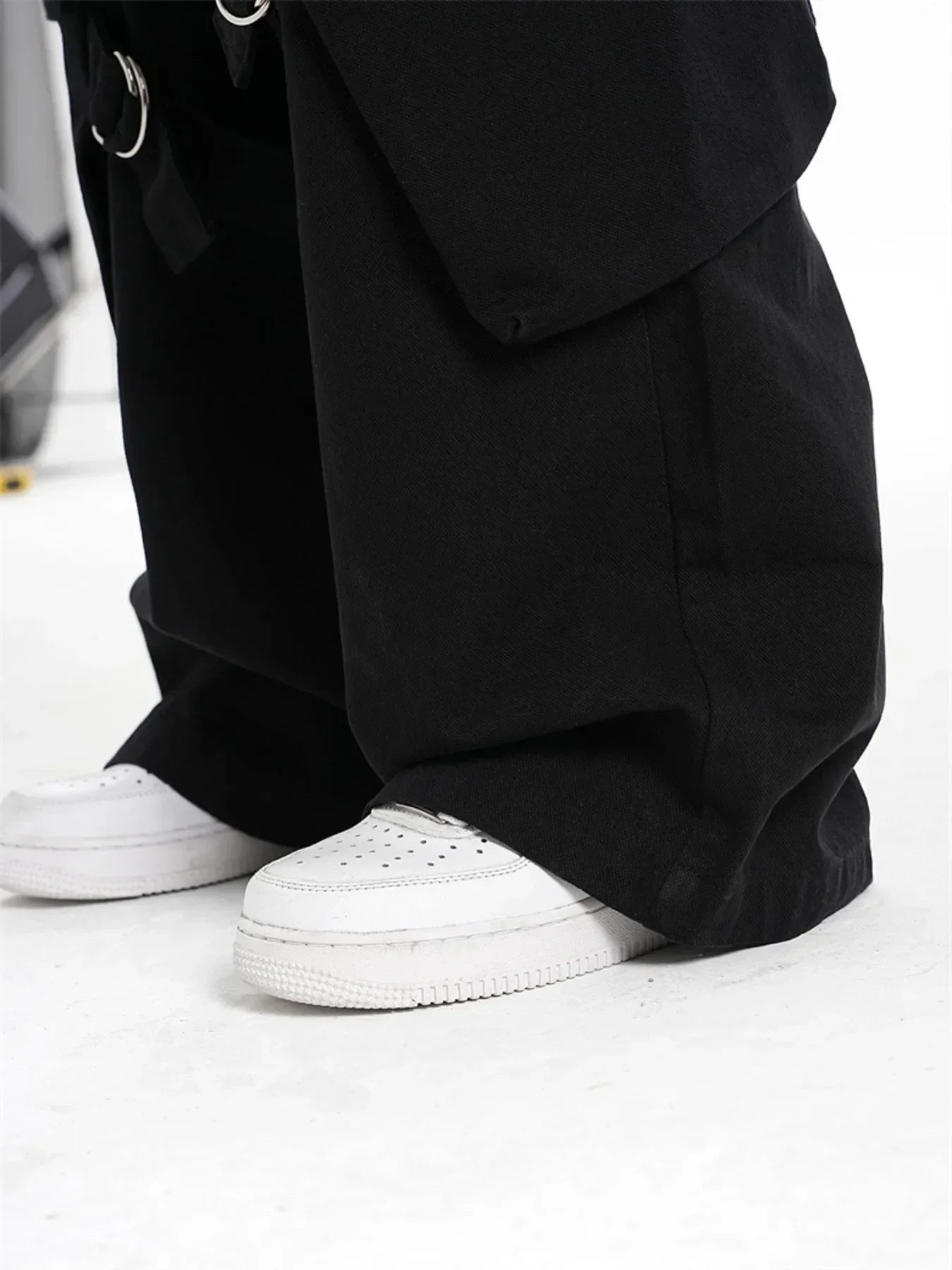 Wide Leg Men's Cargo Pants