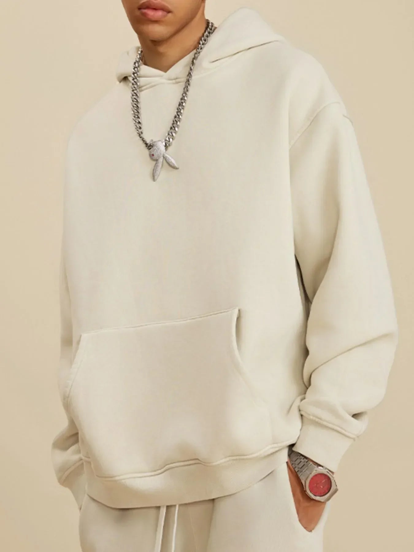 Men's Hoodie with Kangaroo Pocket