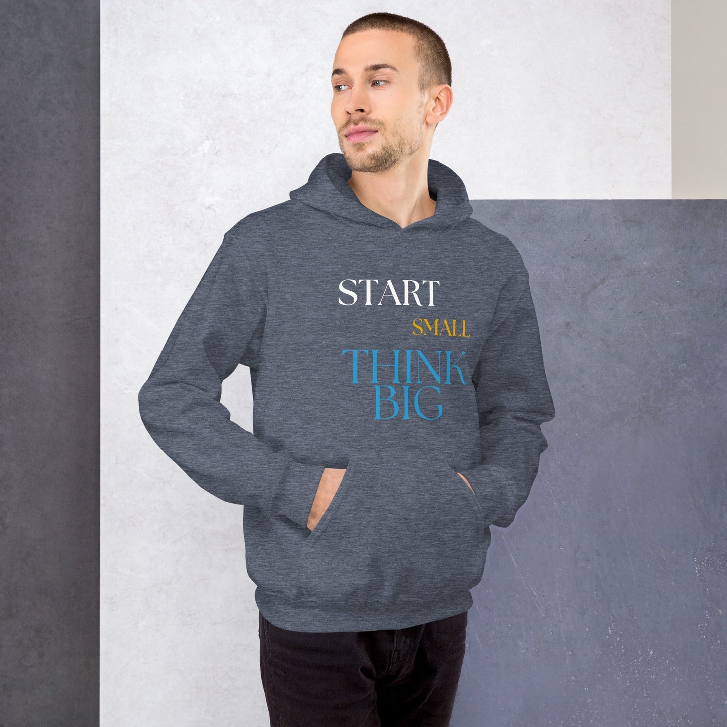 Think Big Unisex Hoodie - MONLANE