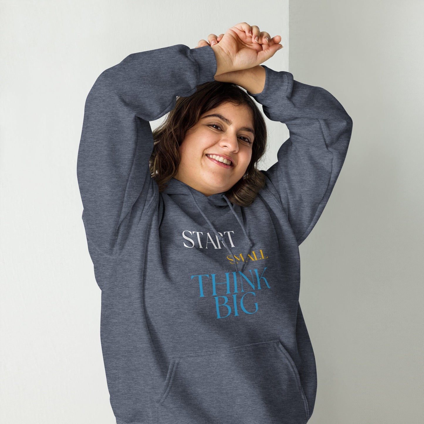 THINK BIG Unisex Hoodie - MONLANE
