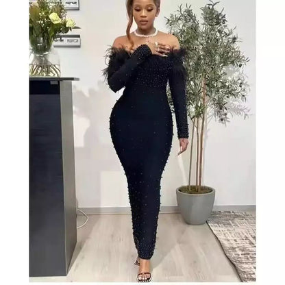Plus size bubble bead jumpsuit
