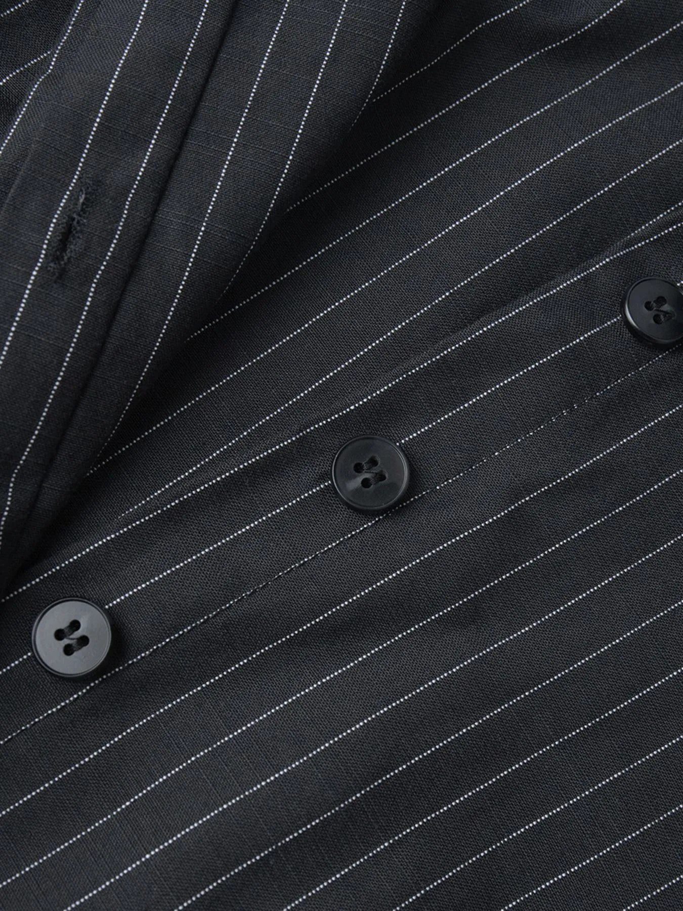 Striped Long Sleeve Shirt Dress