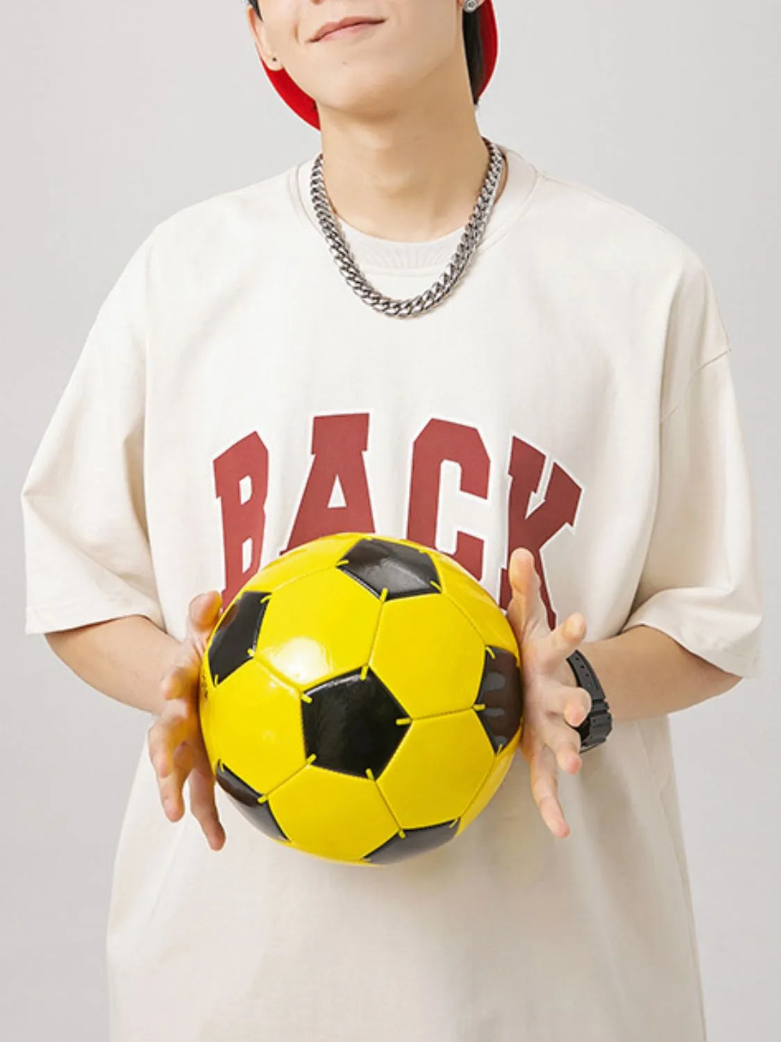 Half Sleeve Men's Plus Size T-Shirt - MONLANE