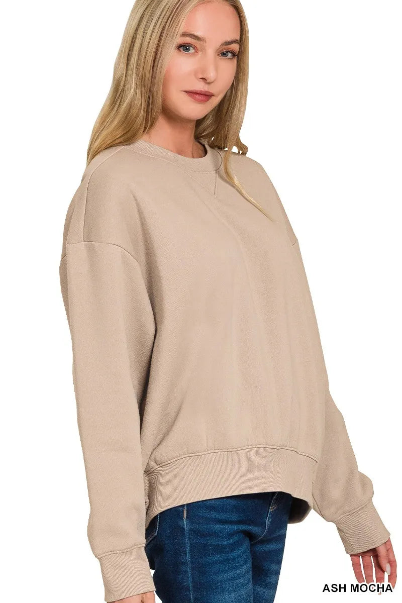 Long Sleeve Sweatshirts & Shorts Set