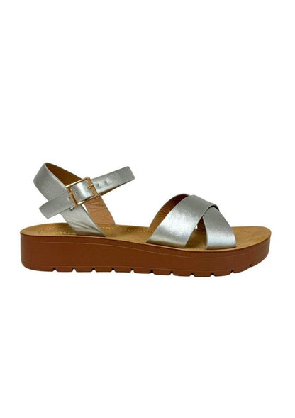 Comfortable Metallic Sandals
