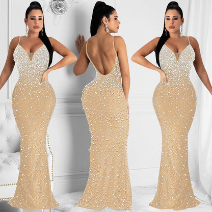 Hot Rhinestone Camisole Dress