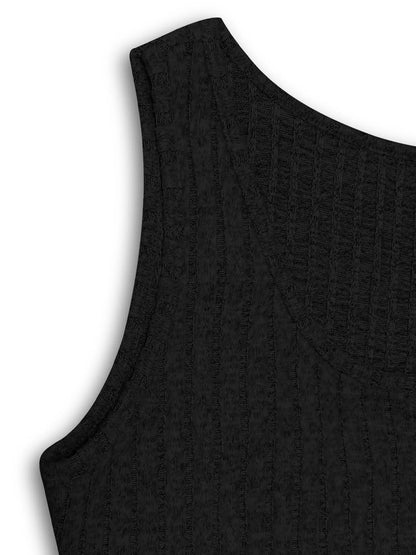 Button Front Cardigan Sweater Set