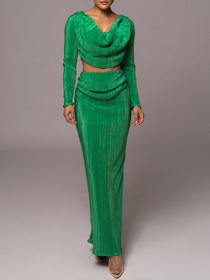 Classy Maxi Skirt Set