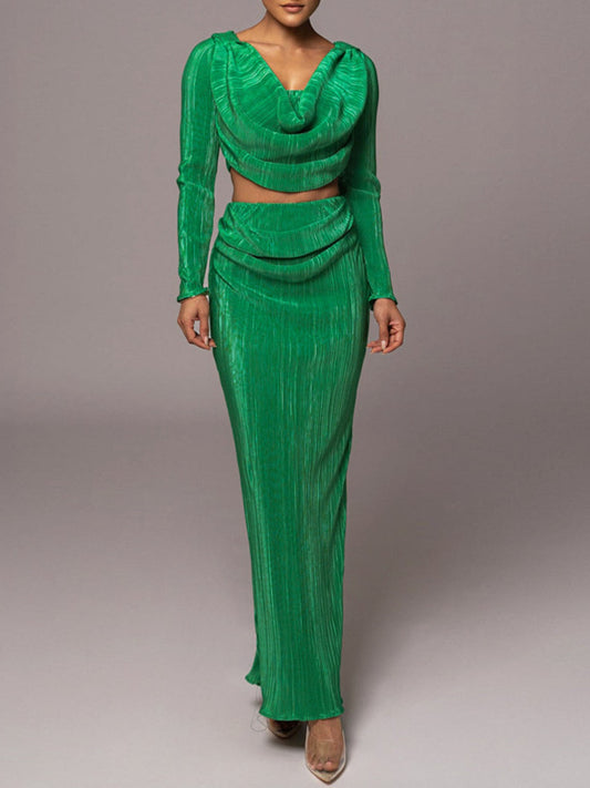 Classy Maxi Skirt Set