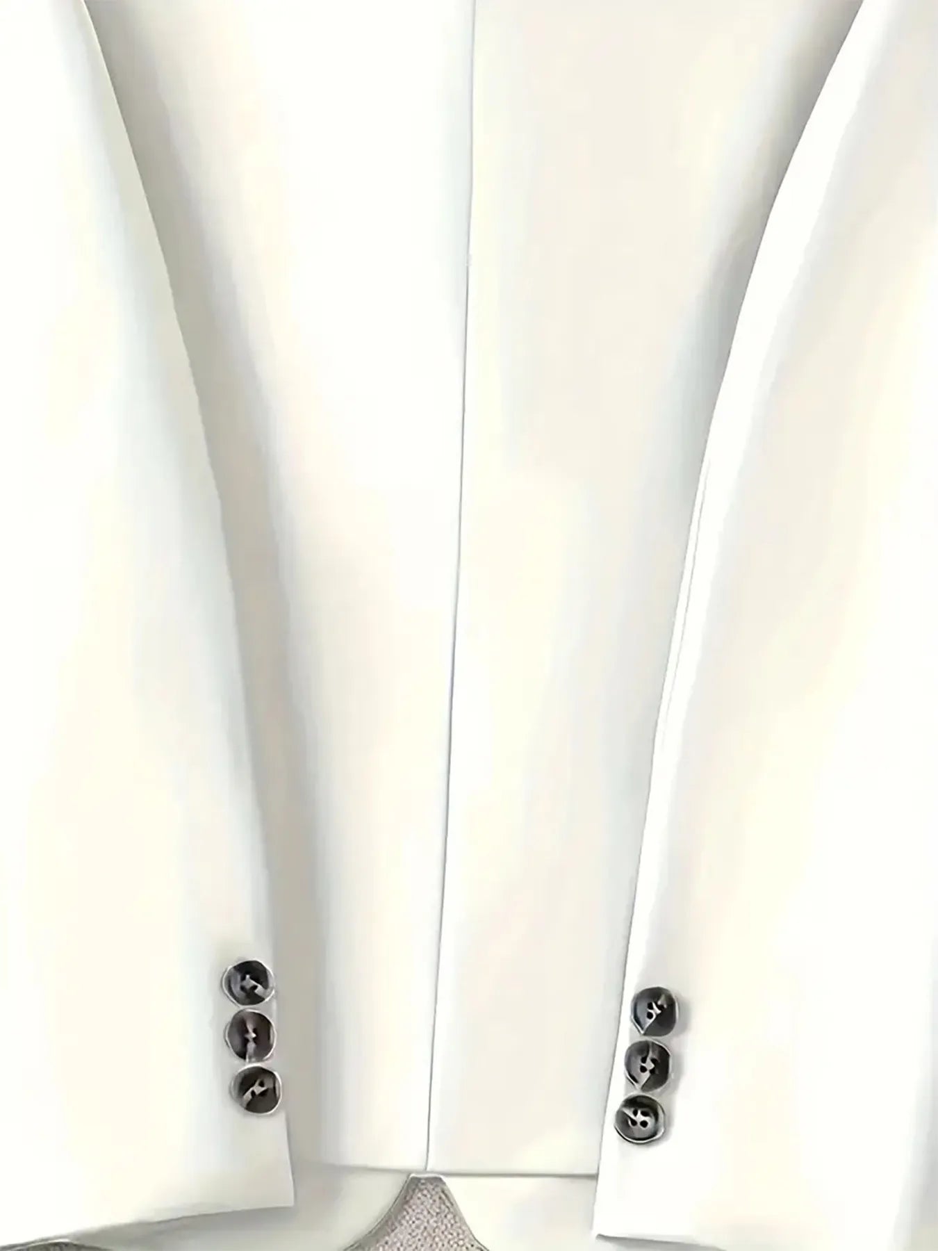 One-Button Blazer with Pockets