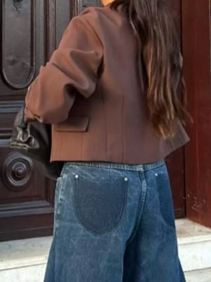 Button Up Long Sleeve Jacket