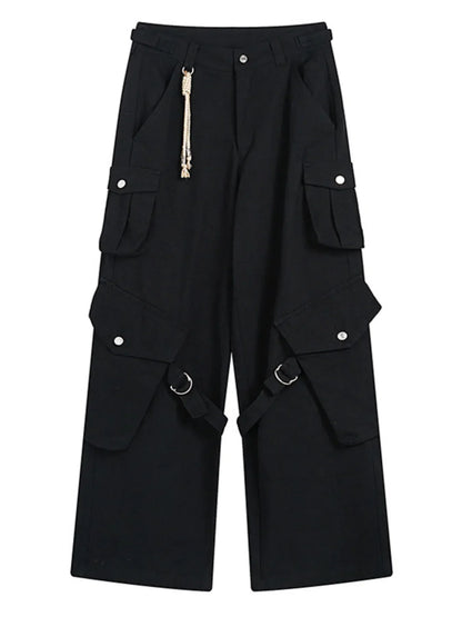Wide Leg Men's Cargo Pants