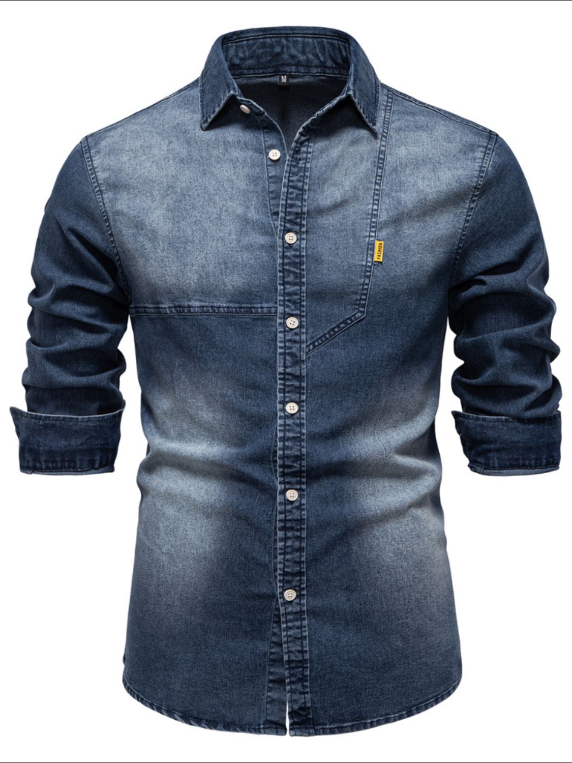 Men's Button Down Denim Shirt
