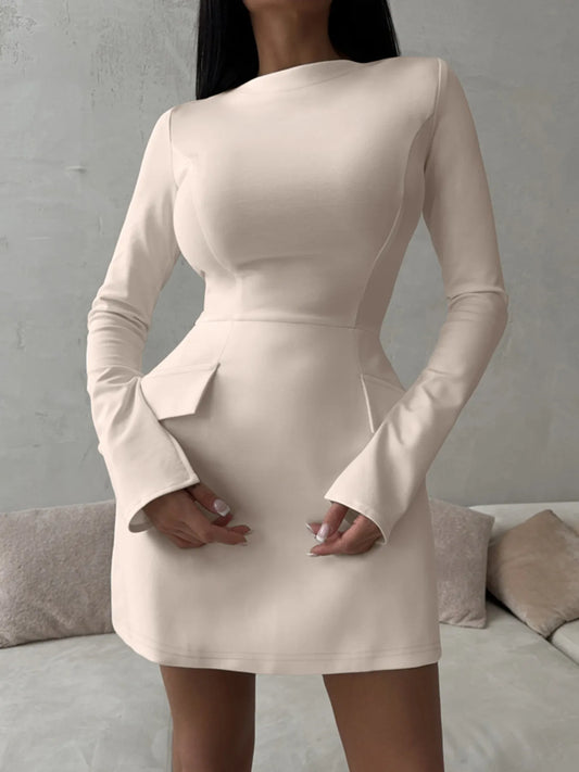Bodycon Mini Dress with Pockets