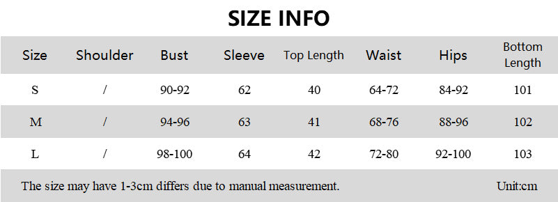 Off shoulder long sleeved top and skirt set