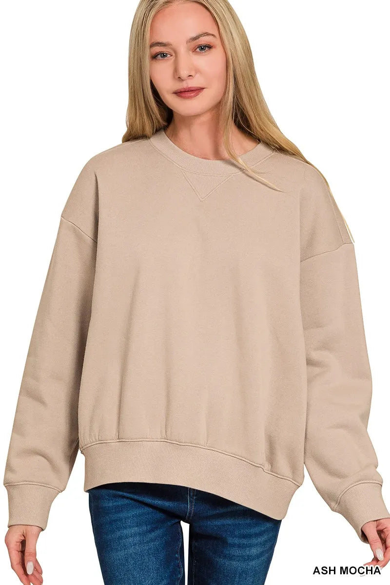 Long Sleeve Sweatshirts & Shorts Set