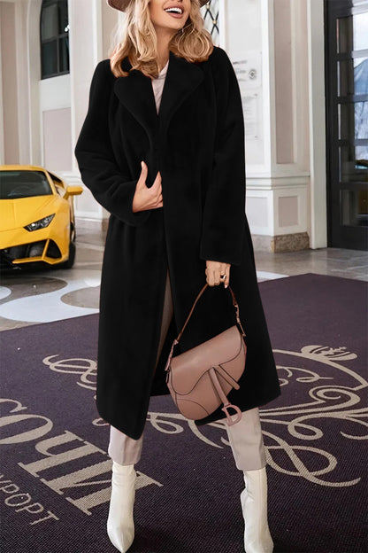 Full Size Fuzzy Coat