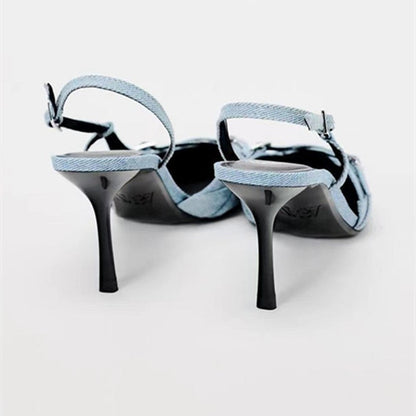 Slingback Pointed Toe Pumps