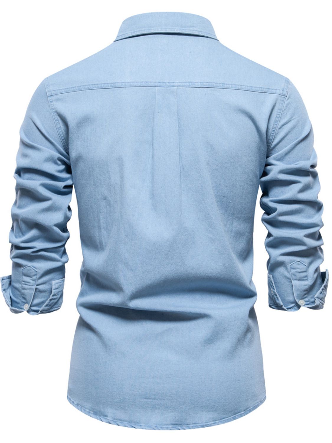 Men's Long Sleeve Denim Shirt