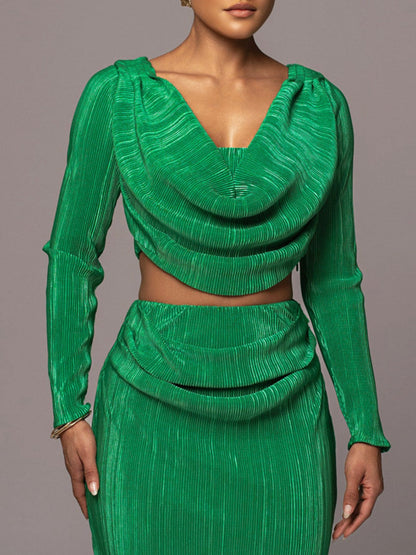 Classy Maxi Skirt Set
