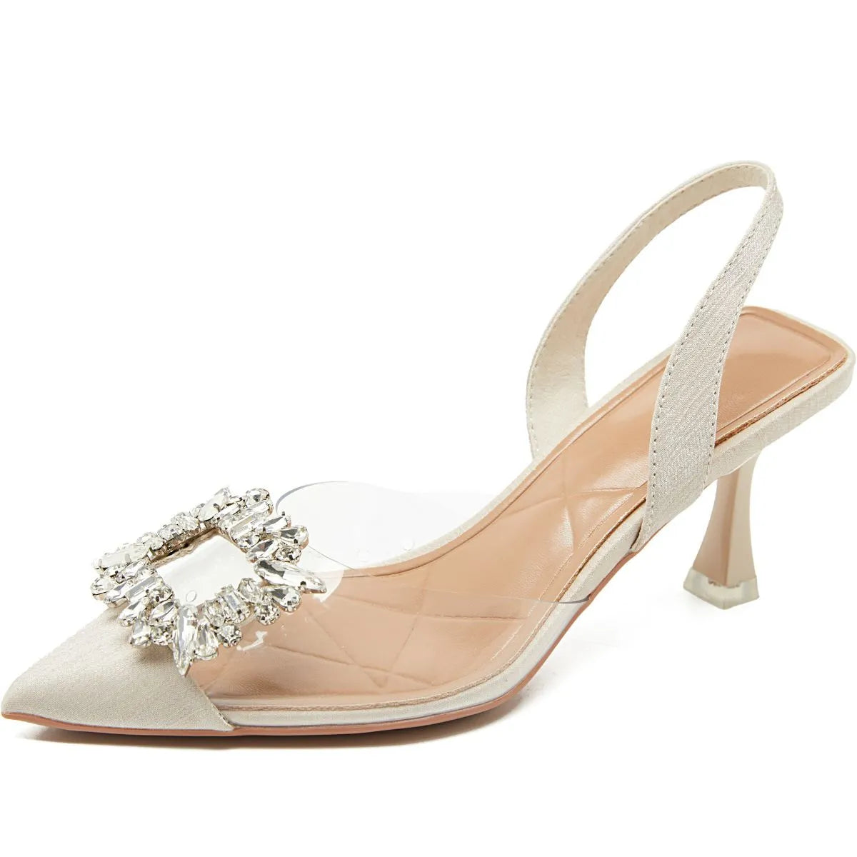 Point Toe Flare Heels Pumps