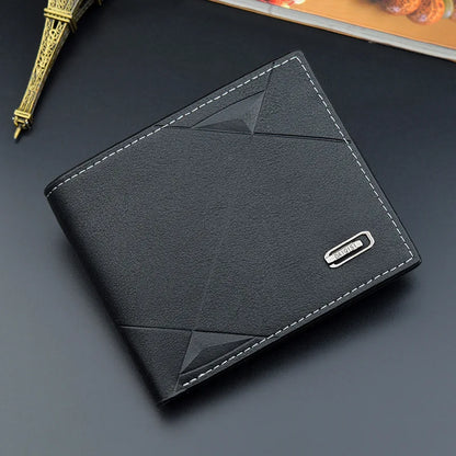 Bifold Faux Leather Wallet