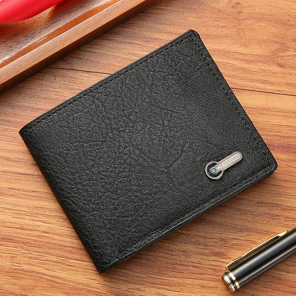 Bifold Faux Leather Wallet
