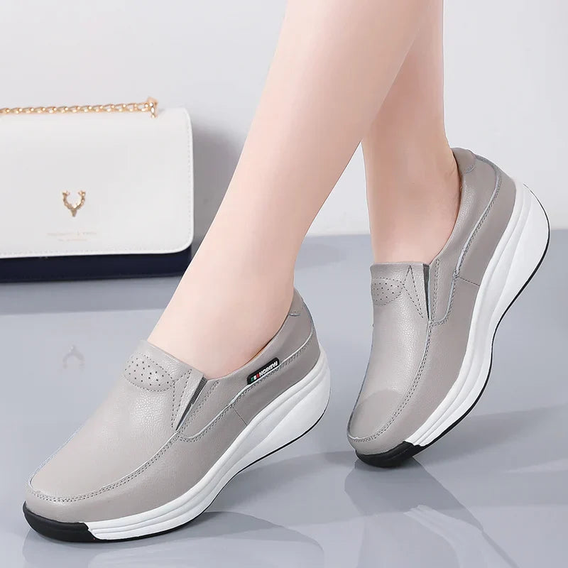 Platform Loafers for ladies - orthopedic