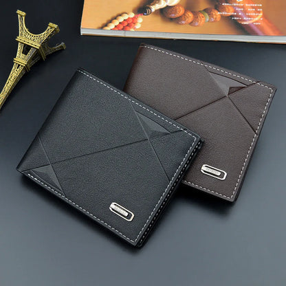 Bifold Faux Leather Wallet