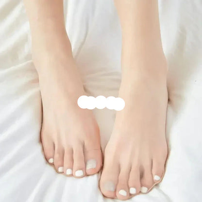 Crystal Fiber Silky Knee Highs Socks