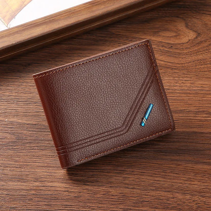 Bifold Faux Leather Wallet