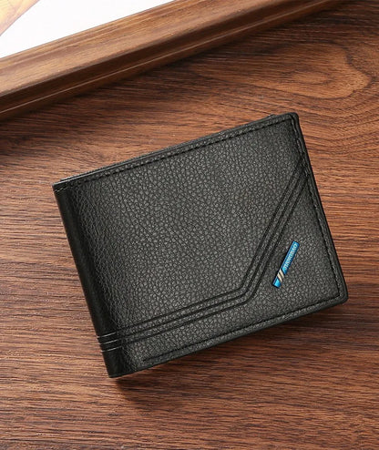 Bifold Faux Leather Wallet