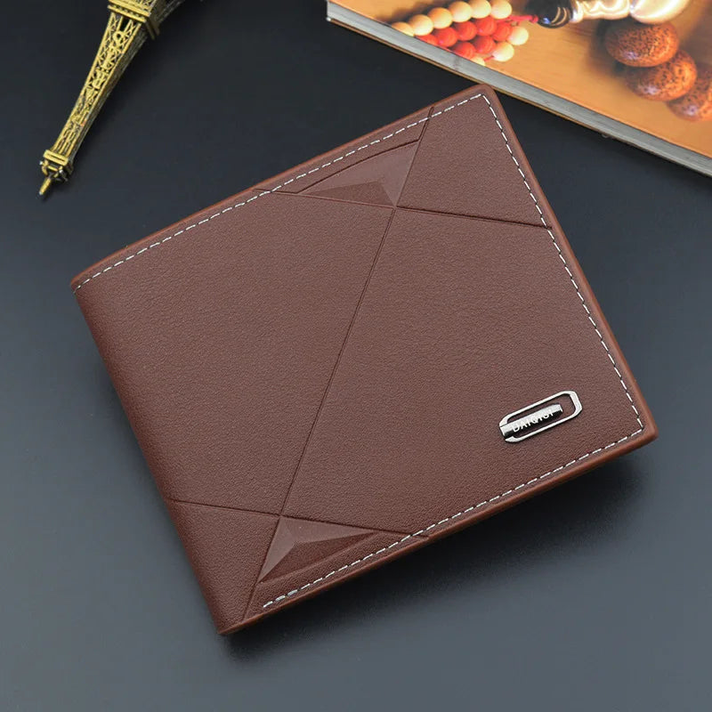 Bifold Faux Leather Wallet