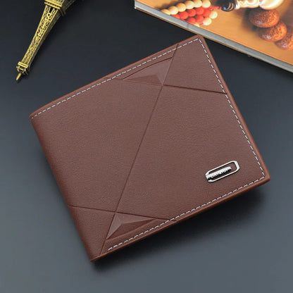 Bifold Faux Leather Wallet