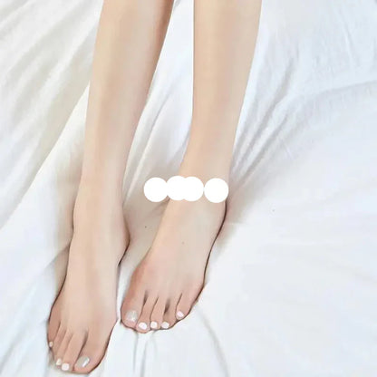 Crystal Fiber Silky Knee Highs Socks