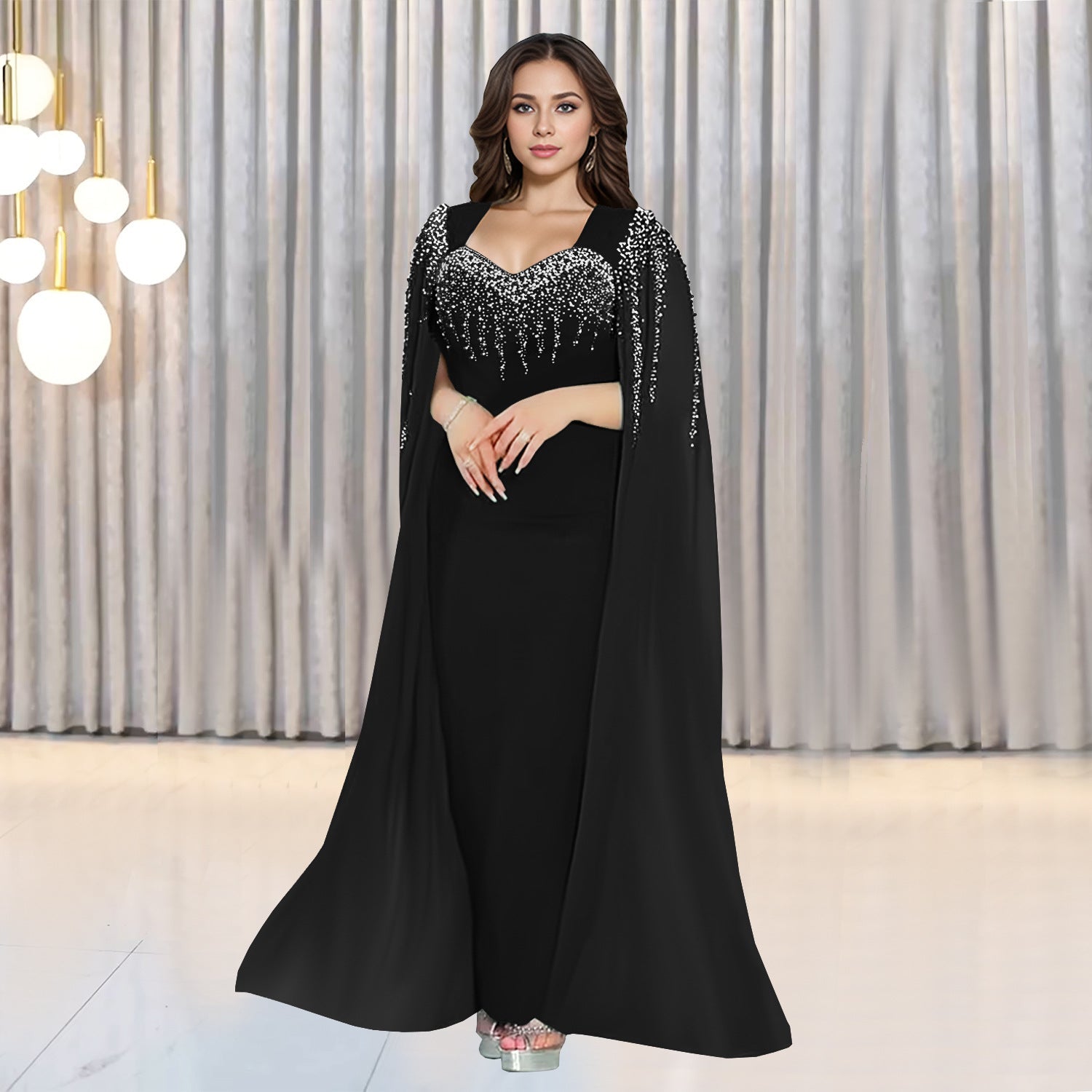 Temperament Hot Diamond Evening Dress