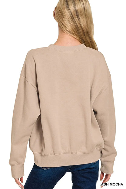 Long Sleeve Sweatshirts & Shorts Set