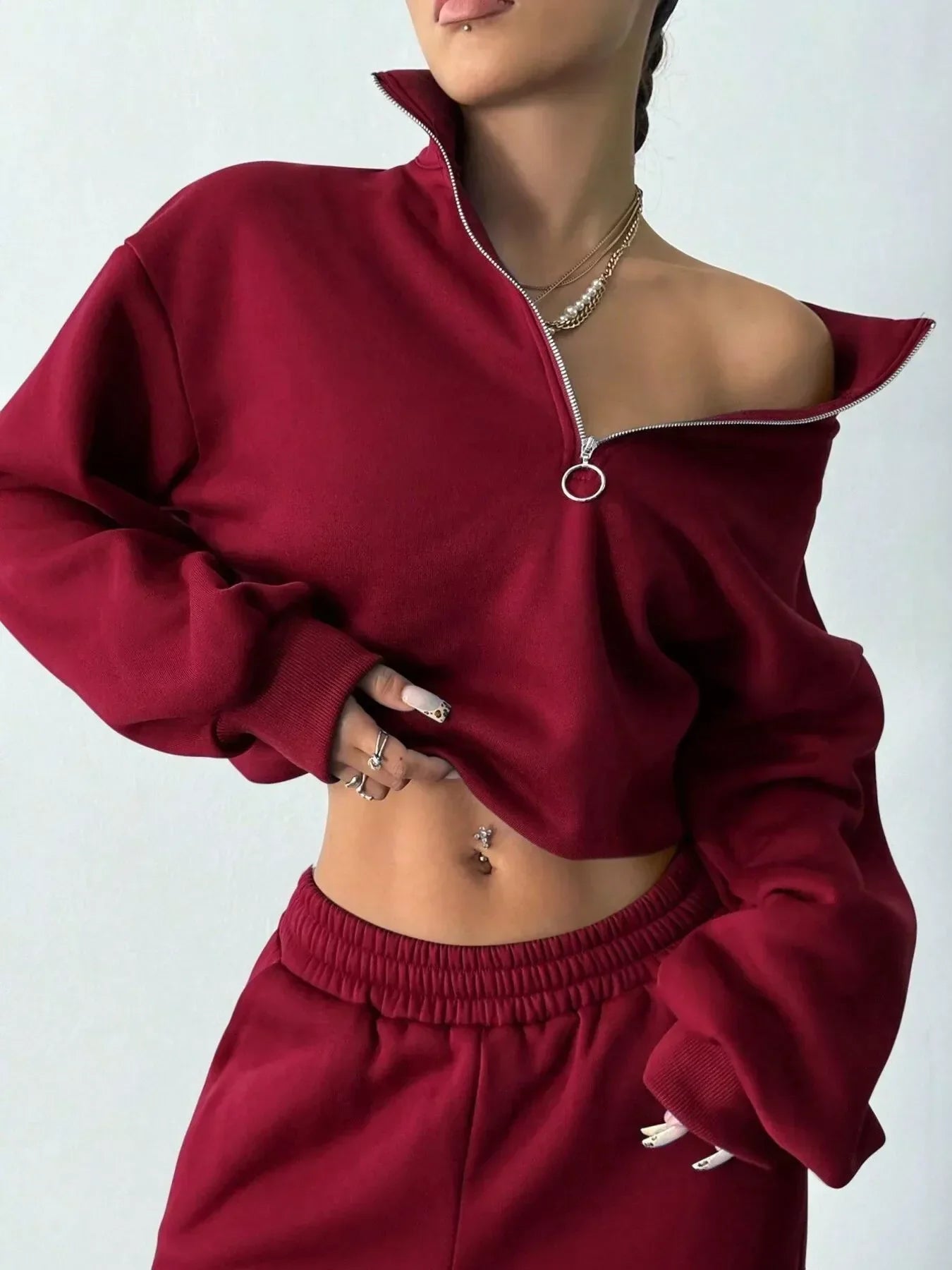 Sweatshirt and Pants Set