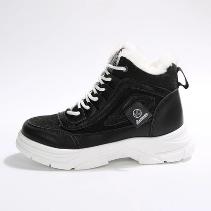 High-Top Platform Chunky Sneaker Boots