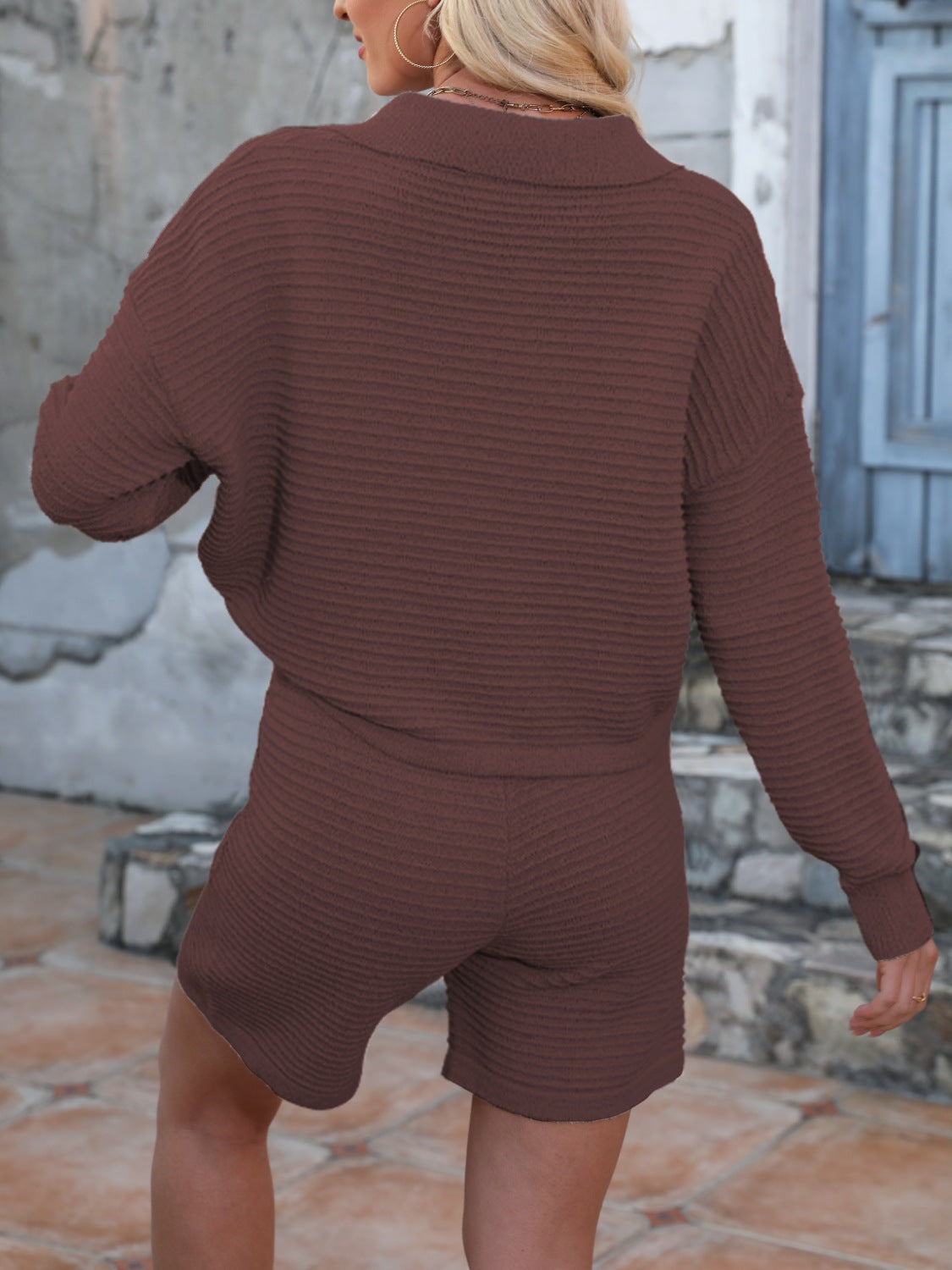 Shorts Sweater Shorts Set