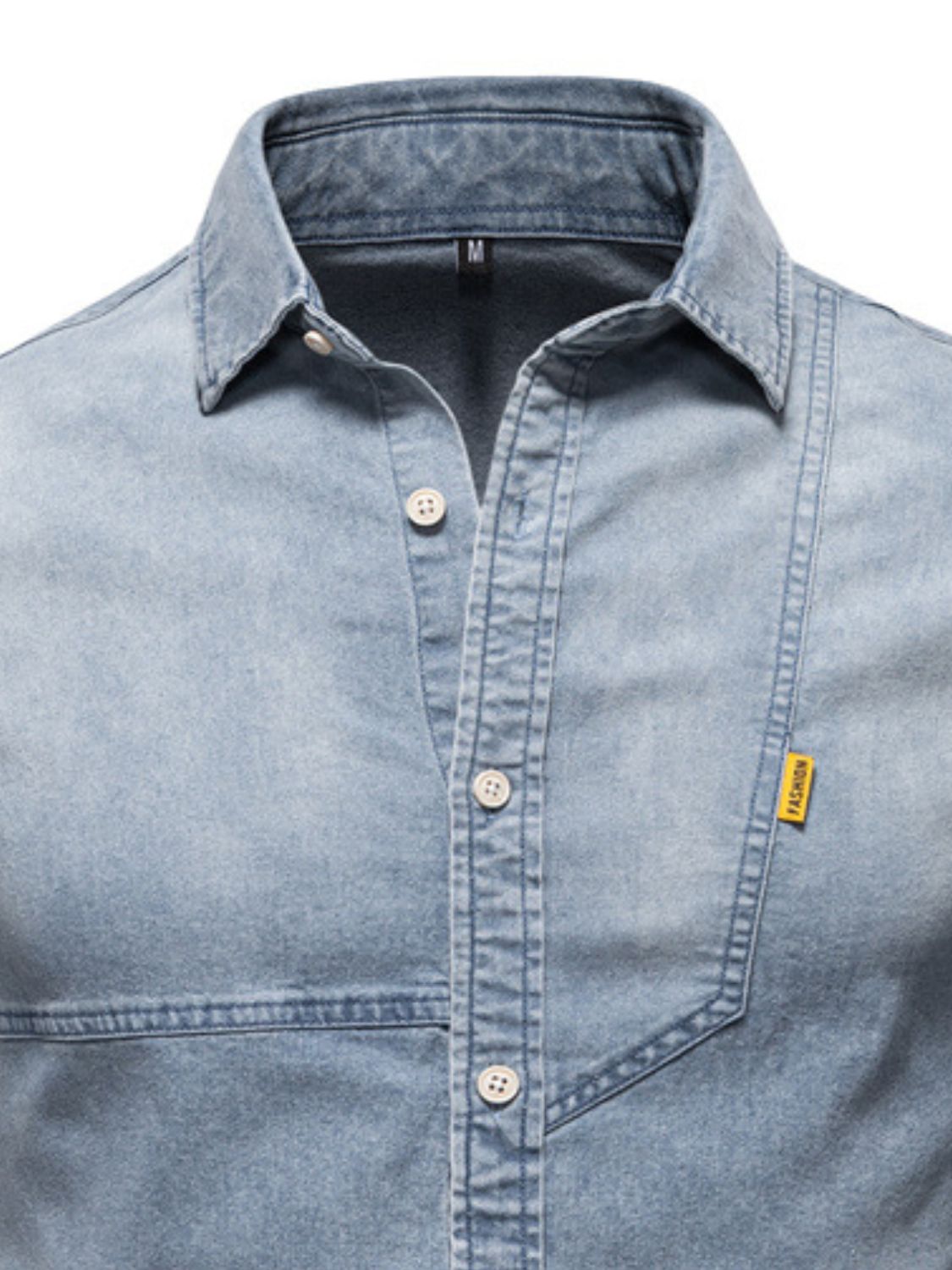 Men's Button Down Denim Shirt